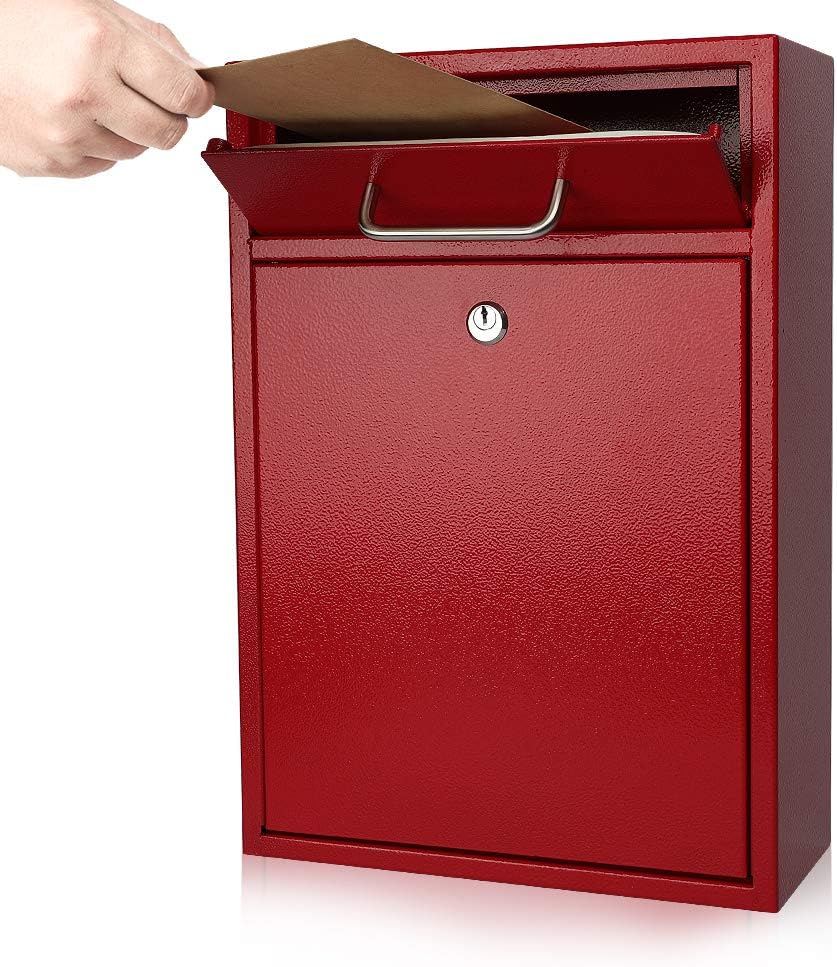 KYODOLED Steel Key Lock Mailbox: Secure, Durable, and Stylish