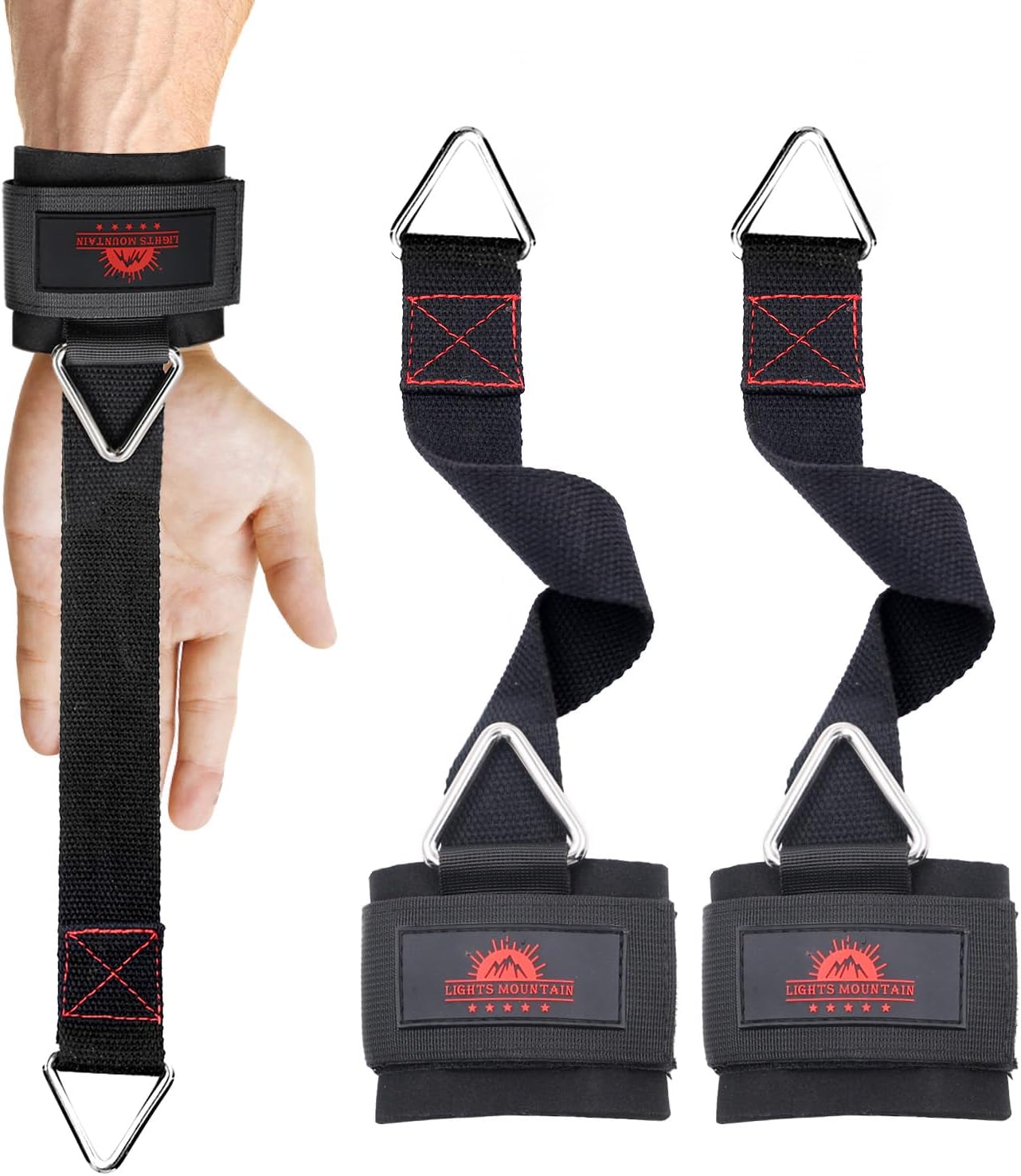 Adjustable Weightlifting Wrist & Ankle Straps for Ultimate Support