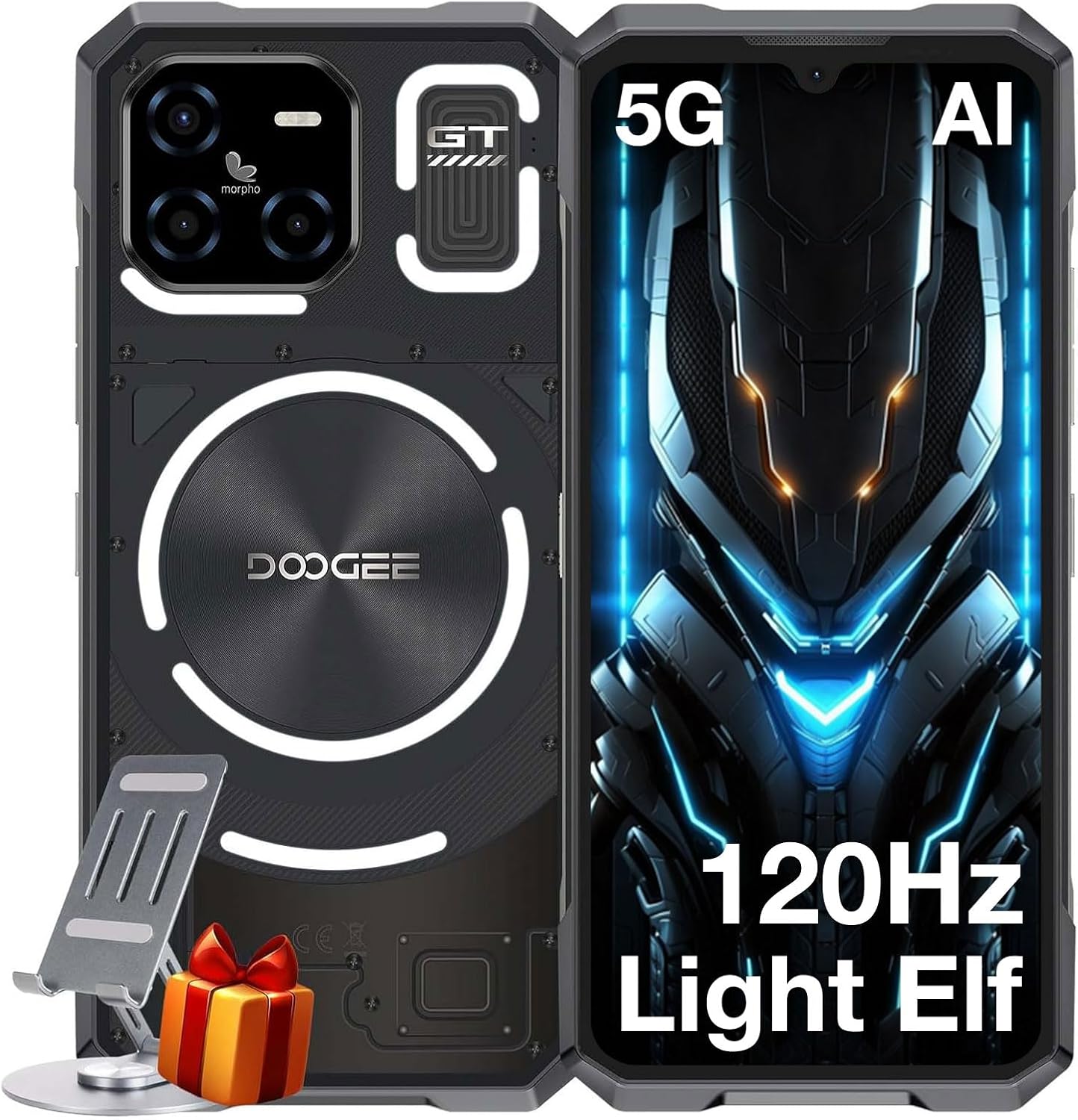 DOOGEE Blade GT Rugged Phone with Dynamic LED Light Effect