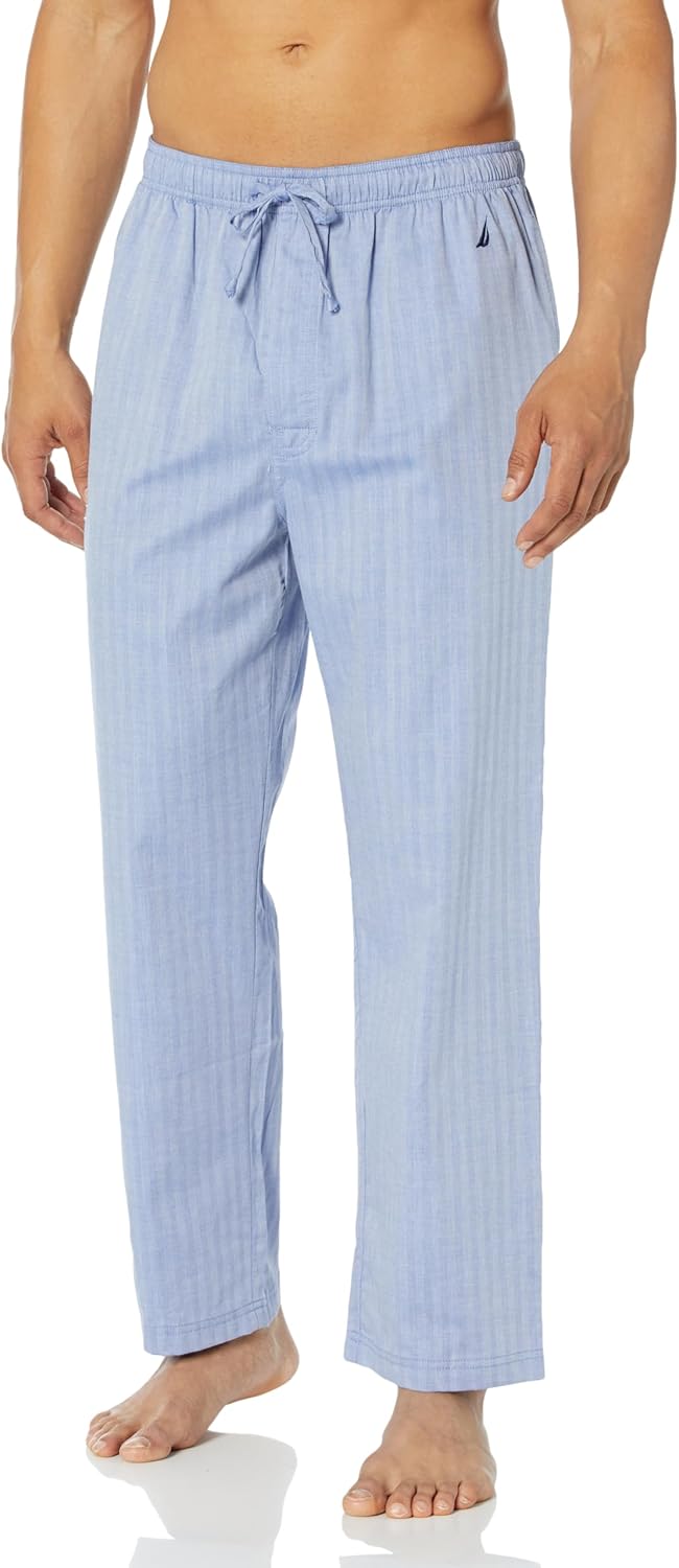 Nautica Soft Woven Cotton Elastic Waistband Pajama Pant Review