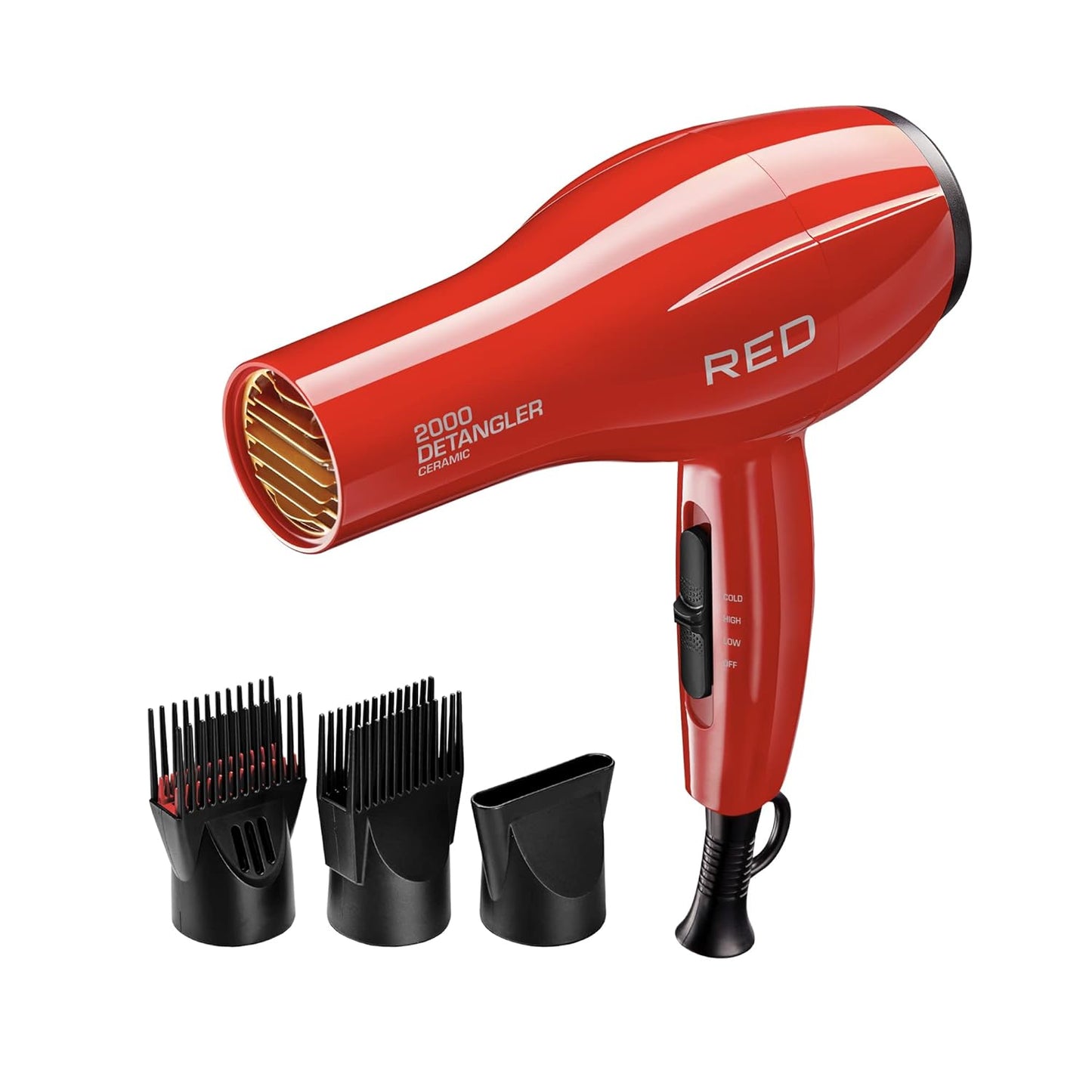 Red by Kiss Ceramic Hair Dryer: Salon Results at Home
