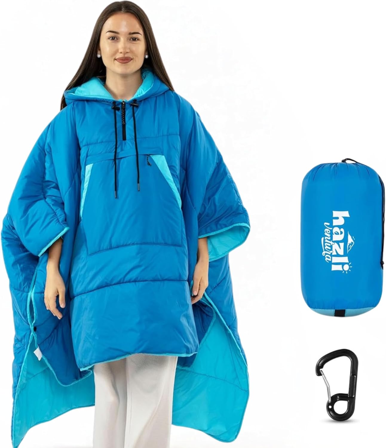 Hazli Comfortable Wearable Blanket for Outdoor Adventures