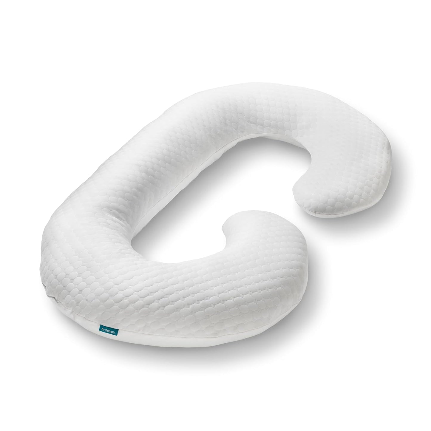 Dr. Talbot's Pregnancy Pillow - Stay Cool C-Shaped Comfort