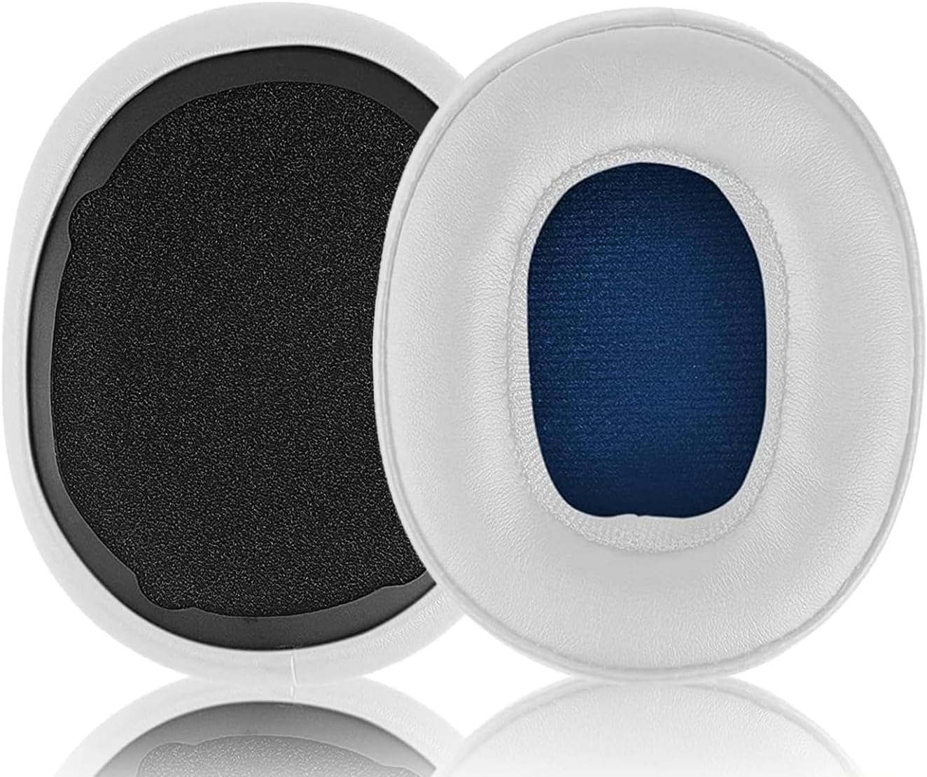 Premium White Leather Ear Pads for Skullcandy