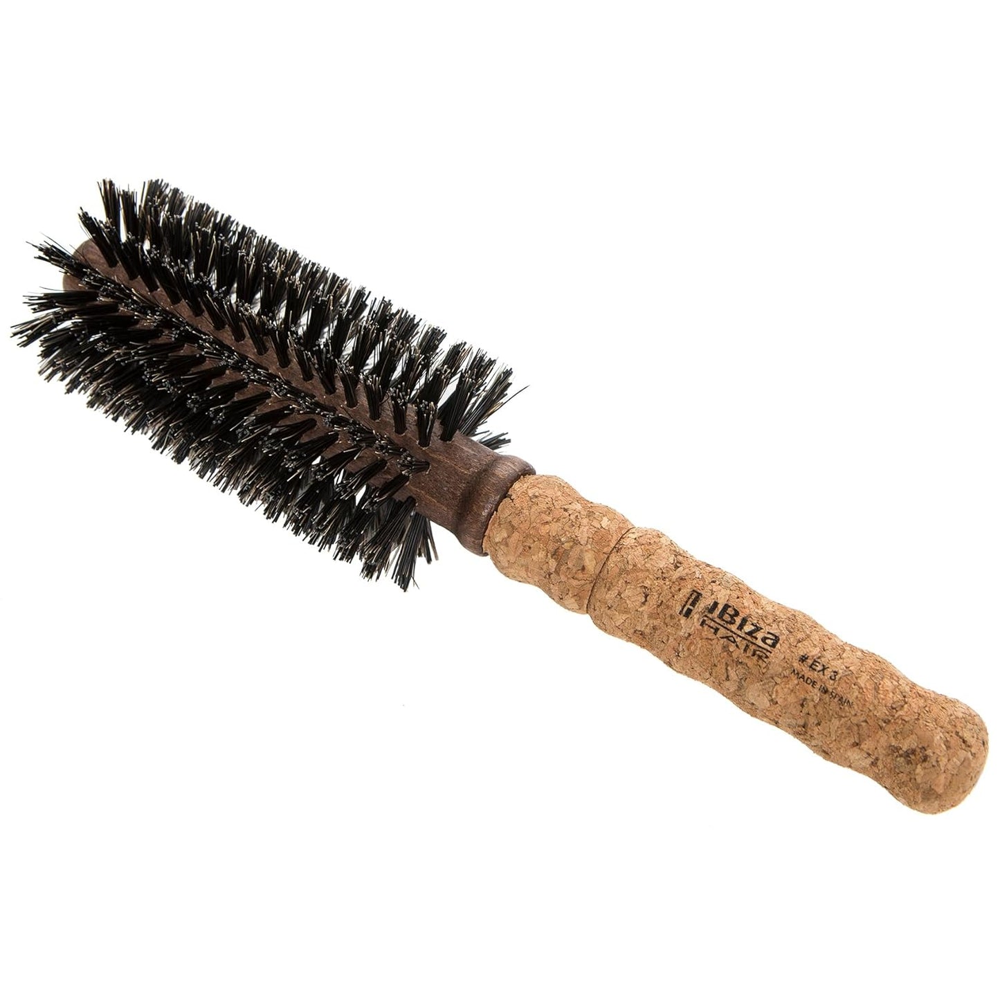 Ibiza Hair Round Boar Bristle Brush for Shine & Texture