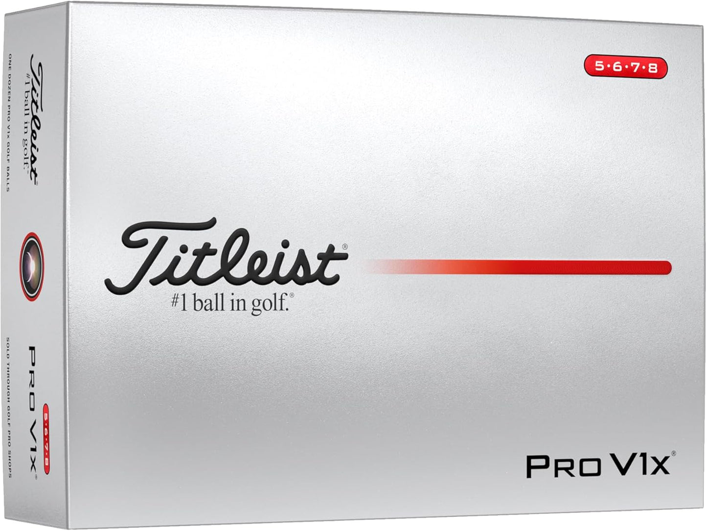 Titleist Pro V1x Golf Balls for Maximum Distance and Control