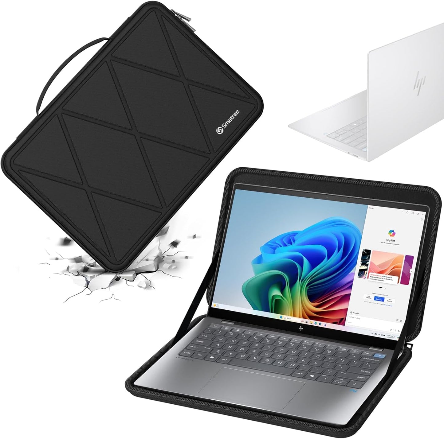 Smatree Hard EVA Protective Sleeve for 14 inch HP Laptops