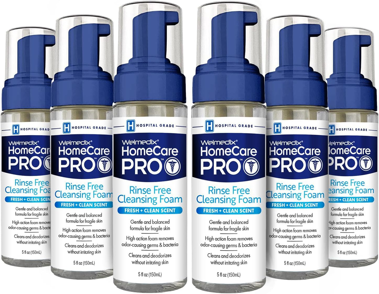 Welmedix Rinse Free Cleansing Foam for Elderly and Infants
