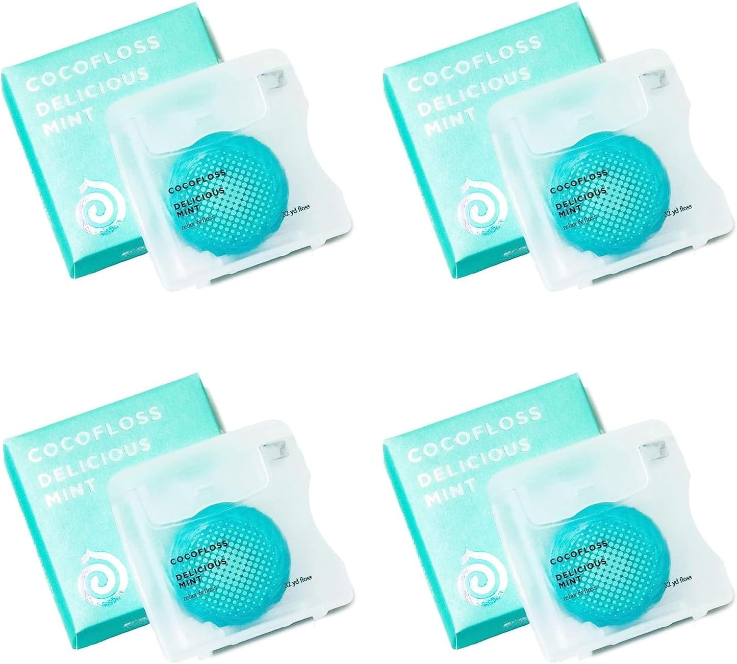 Cocofloss Woven Dental Floss for a Bright Smile and Clean Teeth