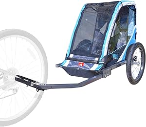 Allen Sports Deluxe Steel Child Trailer for Safe Family Rides