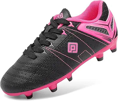 DREAM PAIRS Boys Girls Soccer Football Cleats Shoes for Kids