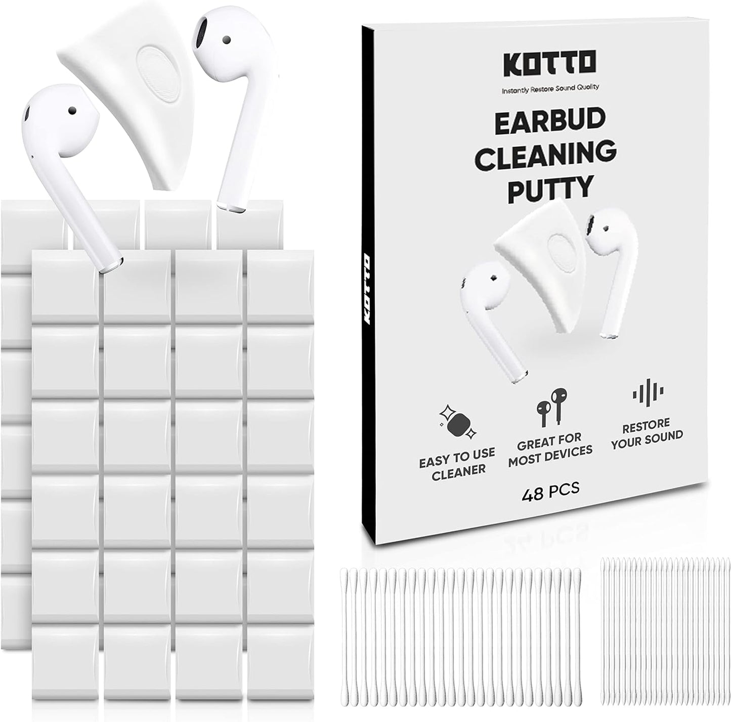 Earbud Cleaner Kit: Removes Ear Wax & Dirt Easily