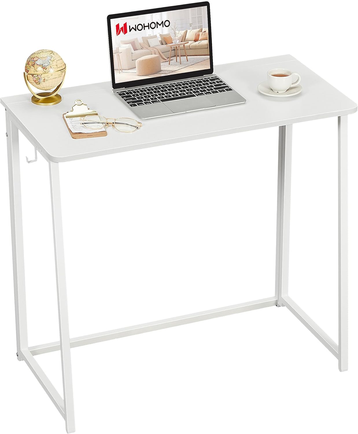 Compact Folding Desk for Small Spaces - Ideal Writing Workstation