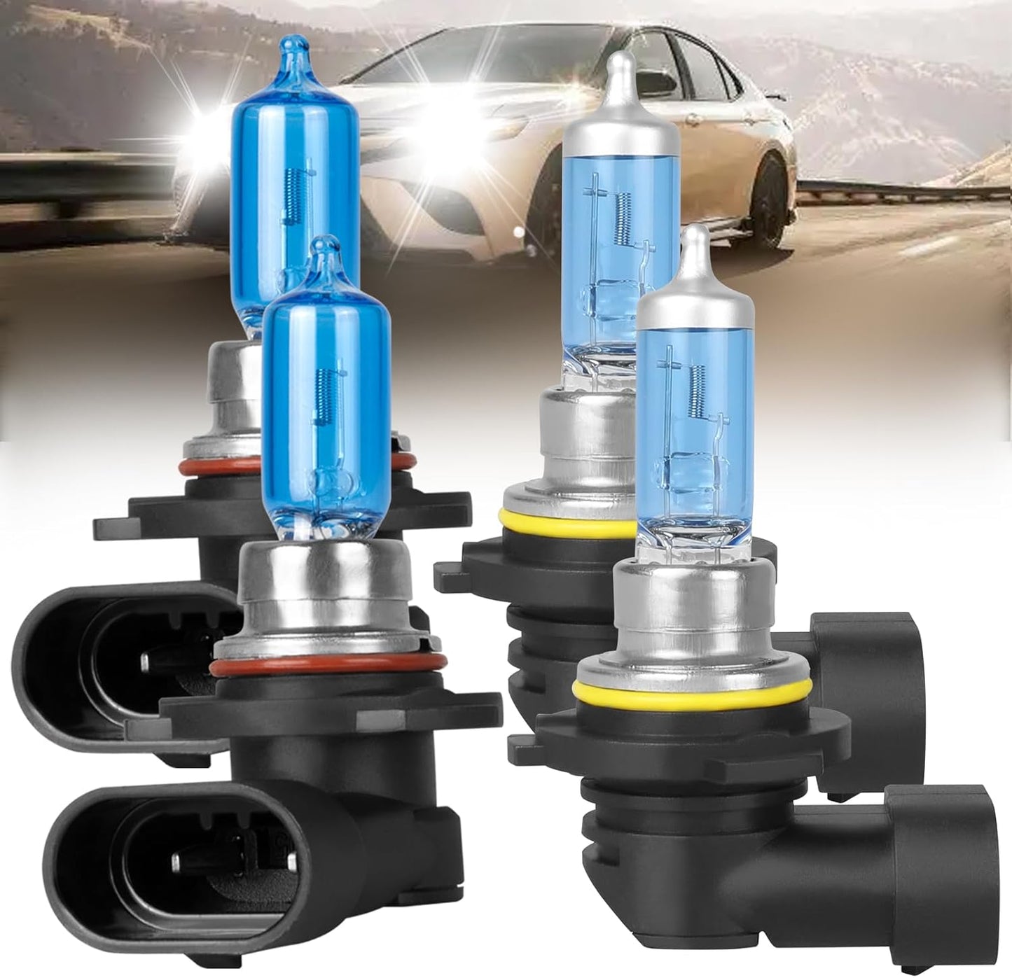 Fit for Toyota Camry 2000-2006 Halogen Headlight Bulbs Kit