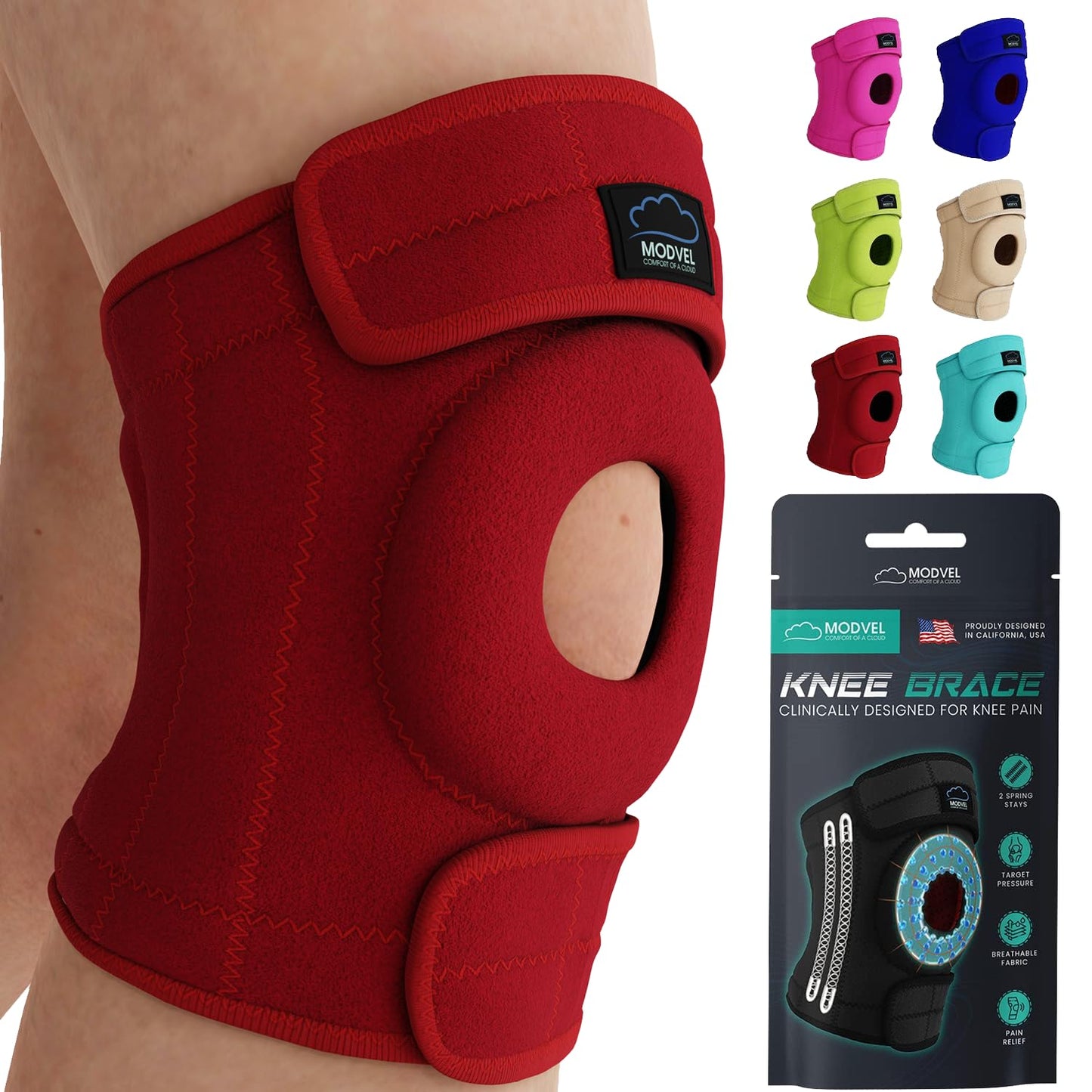 Modvel ELITE Knee Brace for Maximum Support & Relief