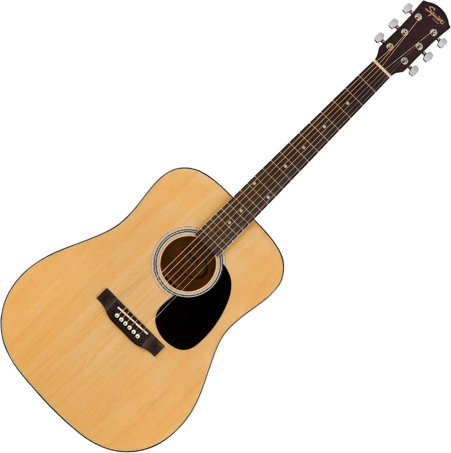 Squier Dreadnought Acoustic Guitar - 2-Year Warranty, Glossed Natural Finish