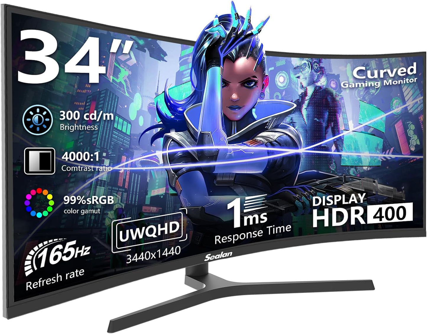Immerse in Ultimate Gaming Experience with 34 Curved Monitor