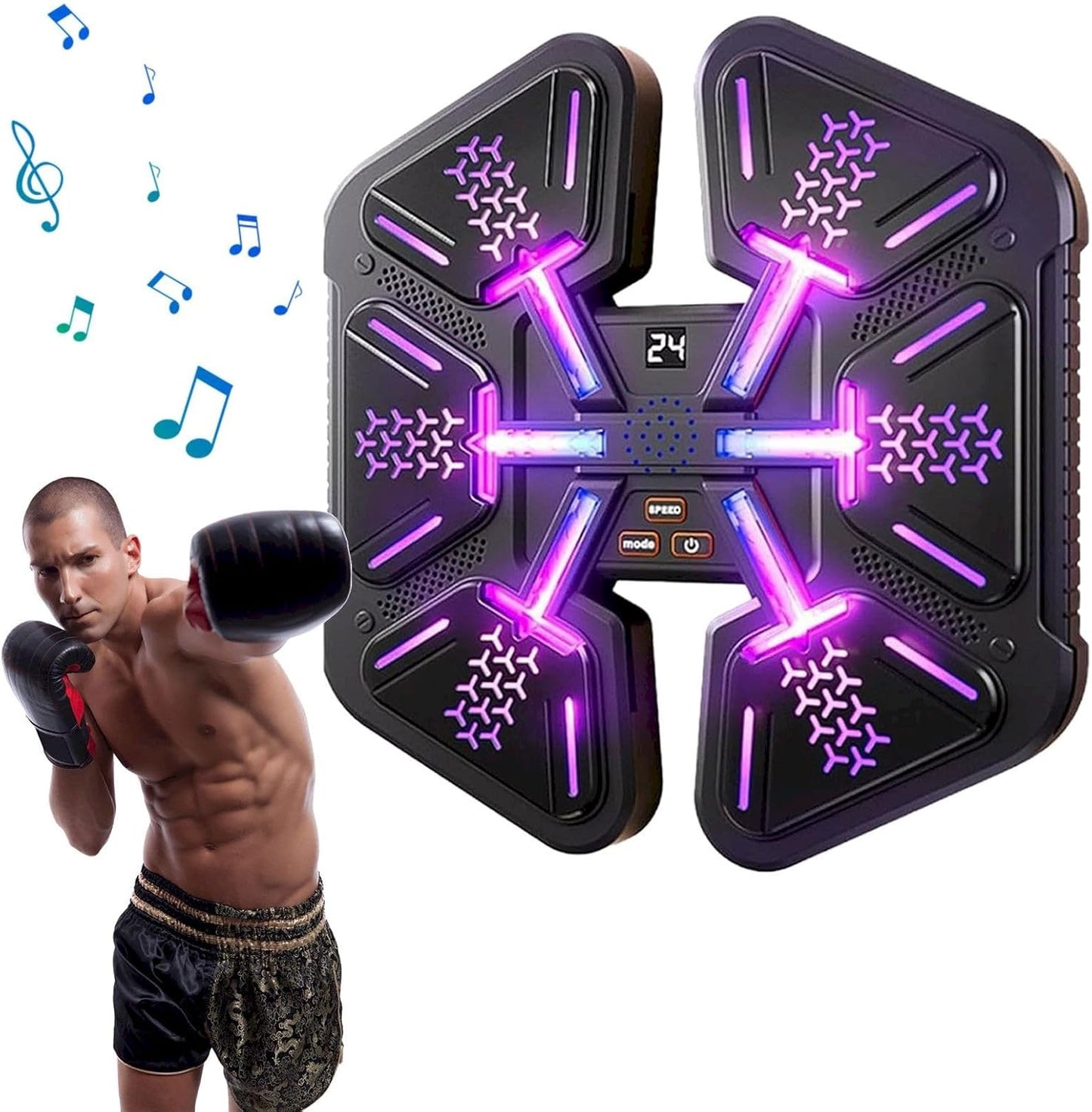 Smart Wall-Mounted Boxing Trainer - Focus & Agility Boost!