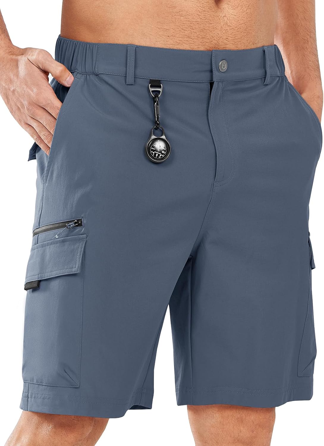 NORTHYARD Men's Cargo Hiking Shorts 9in Lightweight Tactical Gear