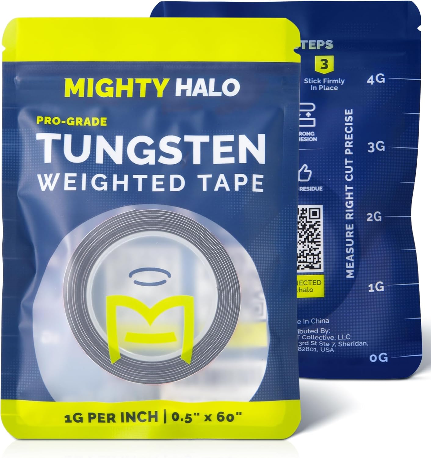Pro-Grade Weighted Tungsten Tape for Pickleball and Tennis