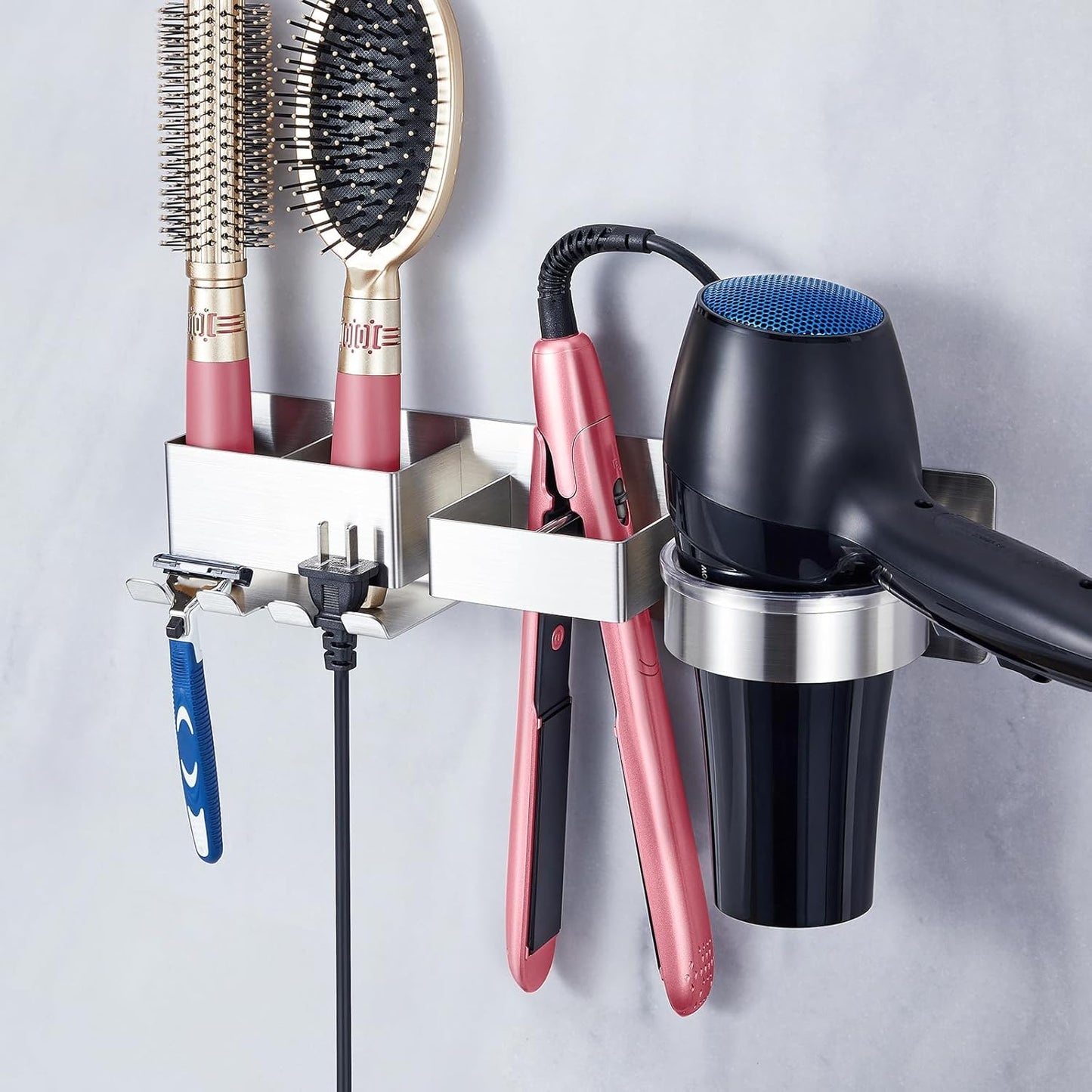 XILIMEN Stainless Steel Hair Tool Organizer