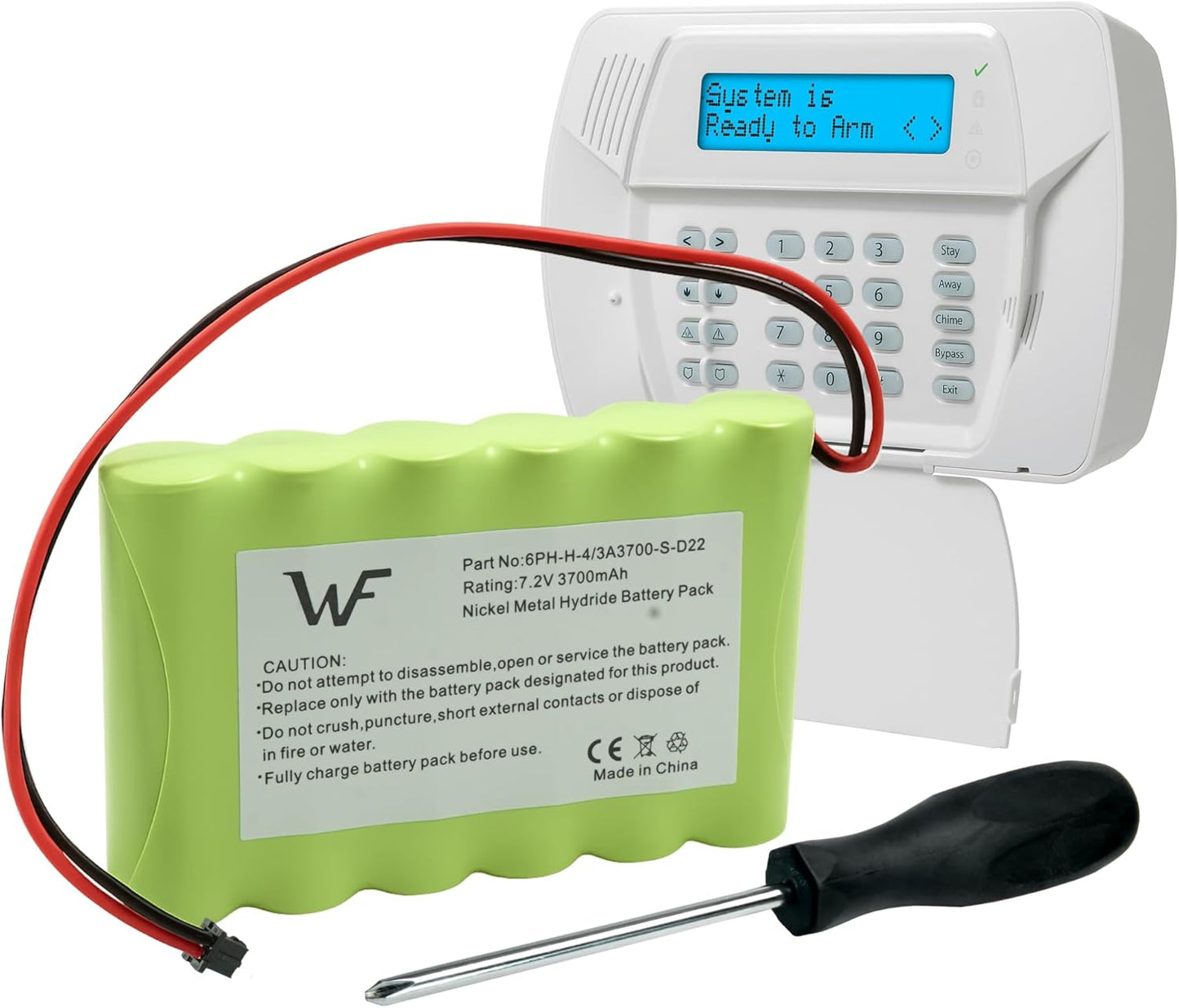 Replacement Battery Tool for ADT DSC IMPASSA Wireless Security
