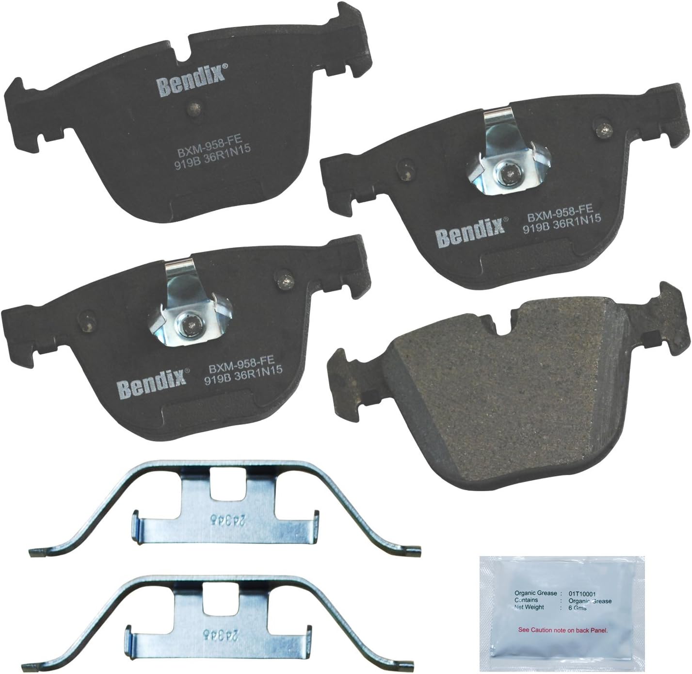 Bendix Priority1 CFM919B Semi-Metallic Brake Pads for BMW X5