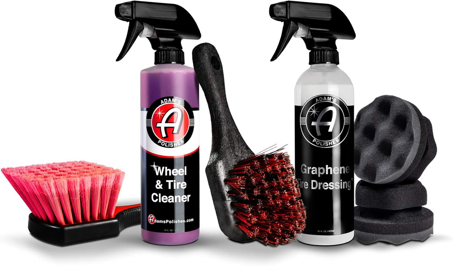 Adam's Polishes Graphene Tire Dressing Kit for Perfect Shine
