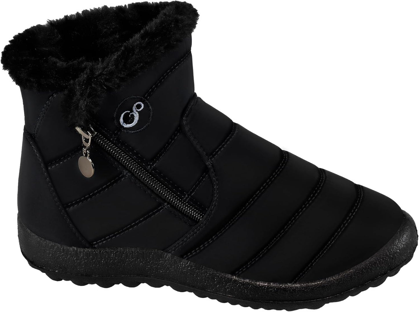 Warm Fur Lined Snow Boots for Women: Comfortable Waterproof Style