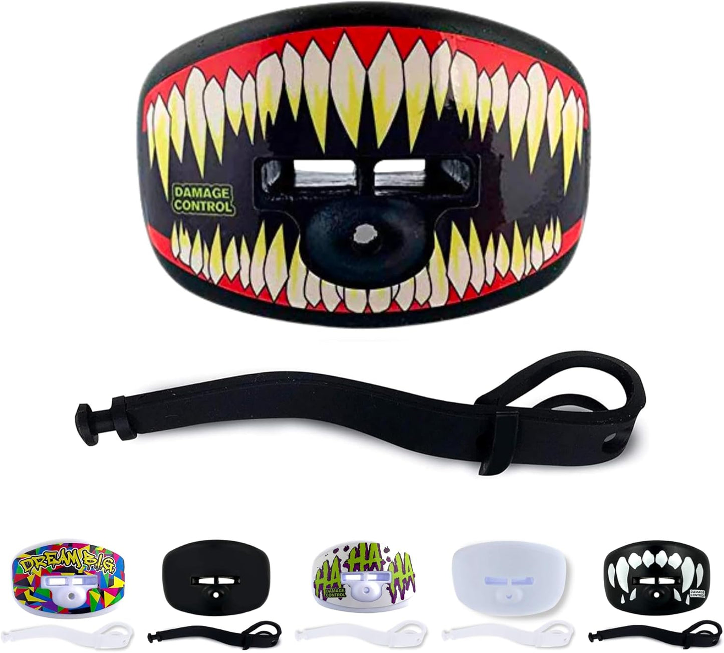 DAMAGE CONTROL Football Mouthpiece - Protects Mouth, Enhances Airflow