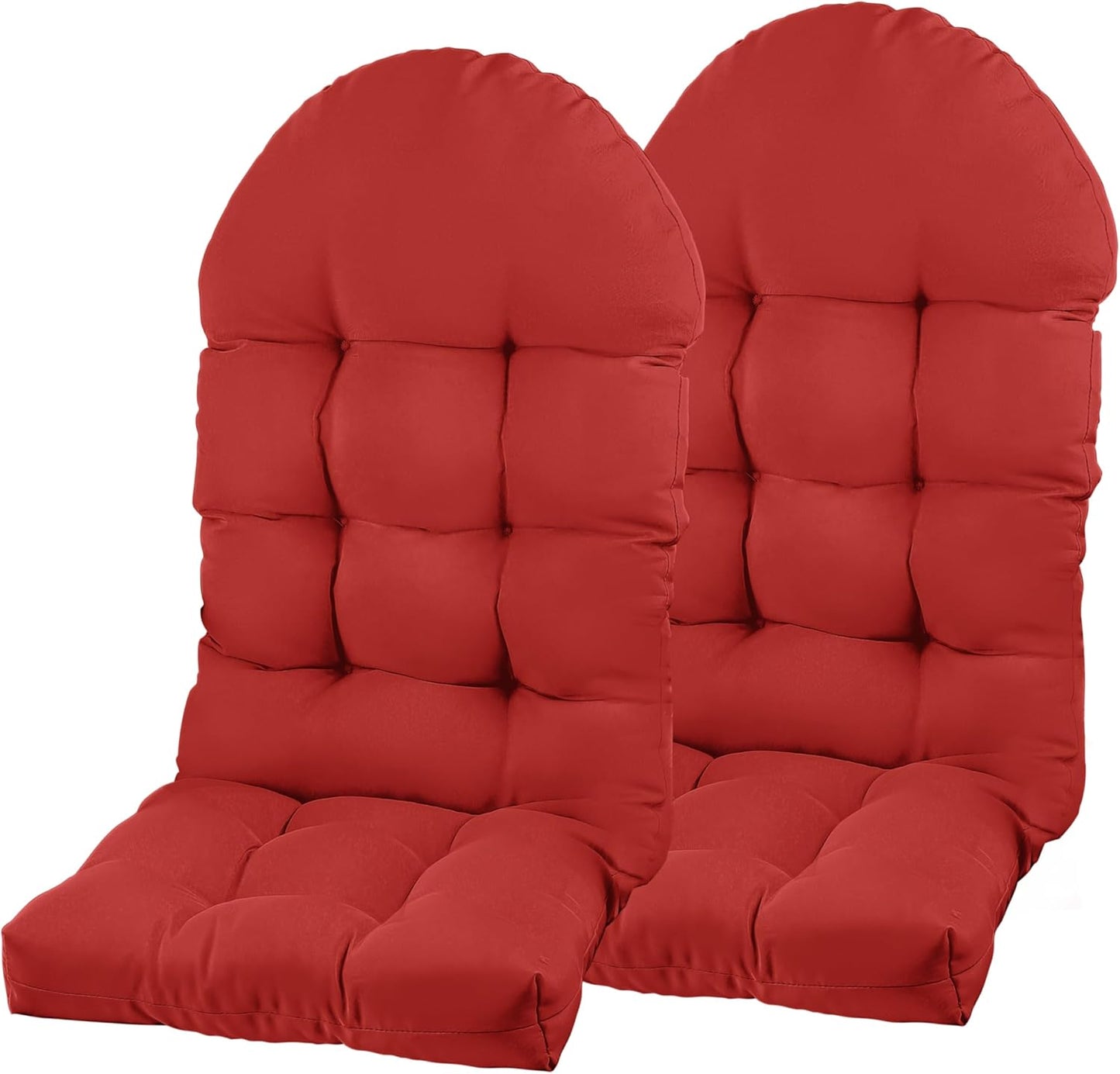 Adirondack Chair Cushion for High Back Rocking Chairs, Red