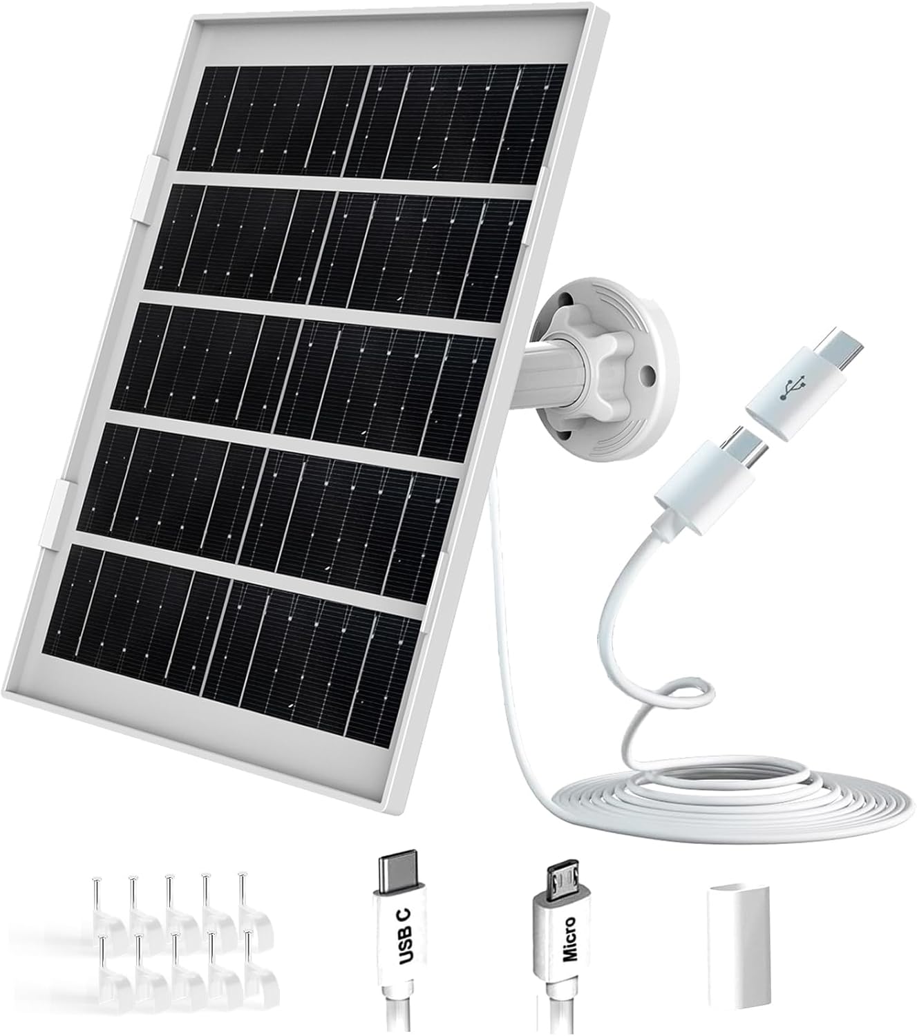 7W Solar Panel: Power Your Security Cameras
