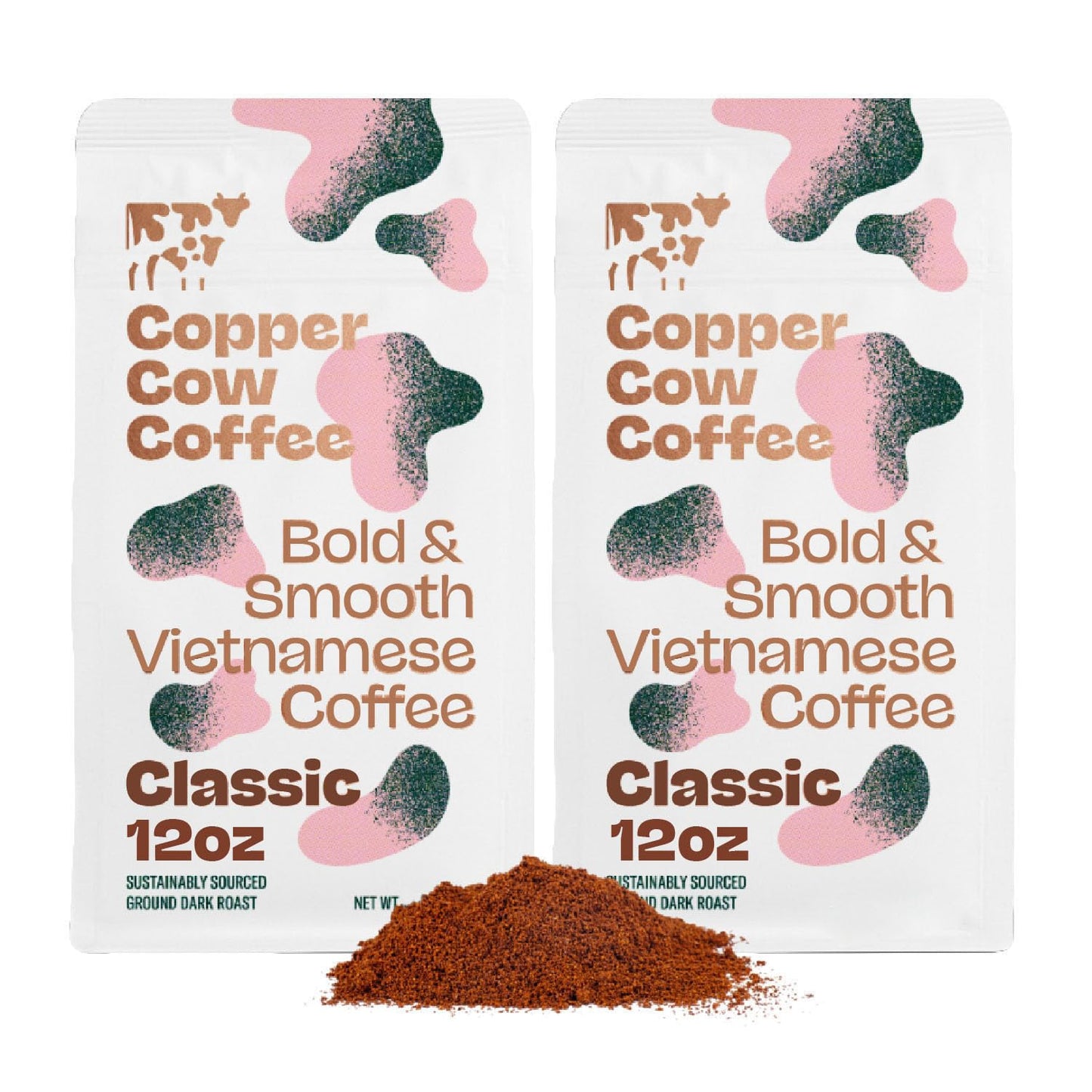 Premium Vietnamese Ground Coffee - Classic Black Dark Roast