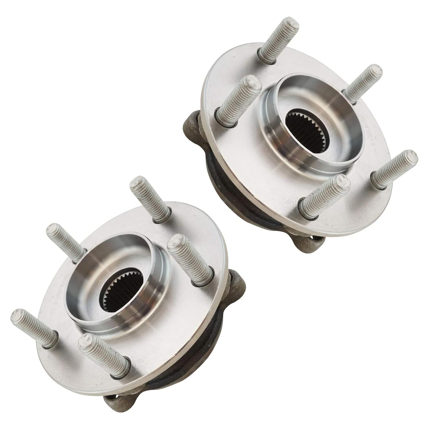 TRQ Front Wheel Bearing & Hub Assembly Set for Mazda 6 & CX-5