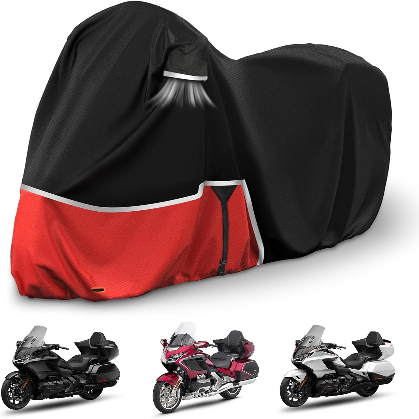 Waterproof Motorcycle Cover for Honda Goldwing Models GL1500 GL1800