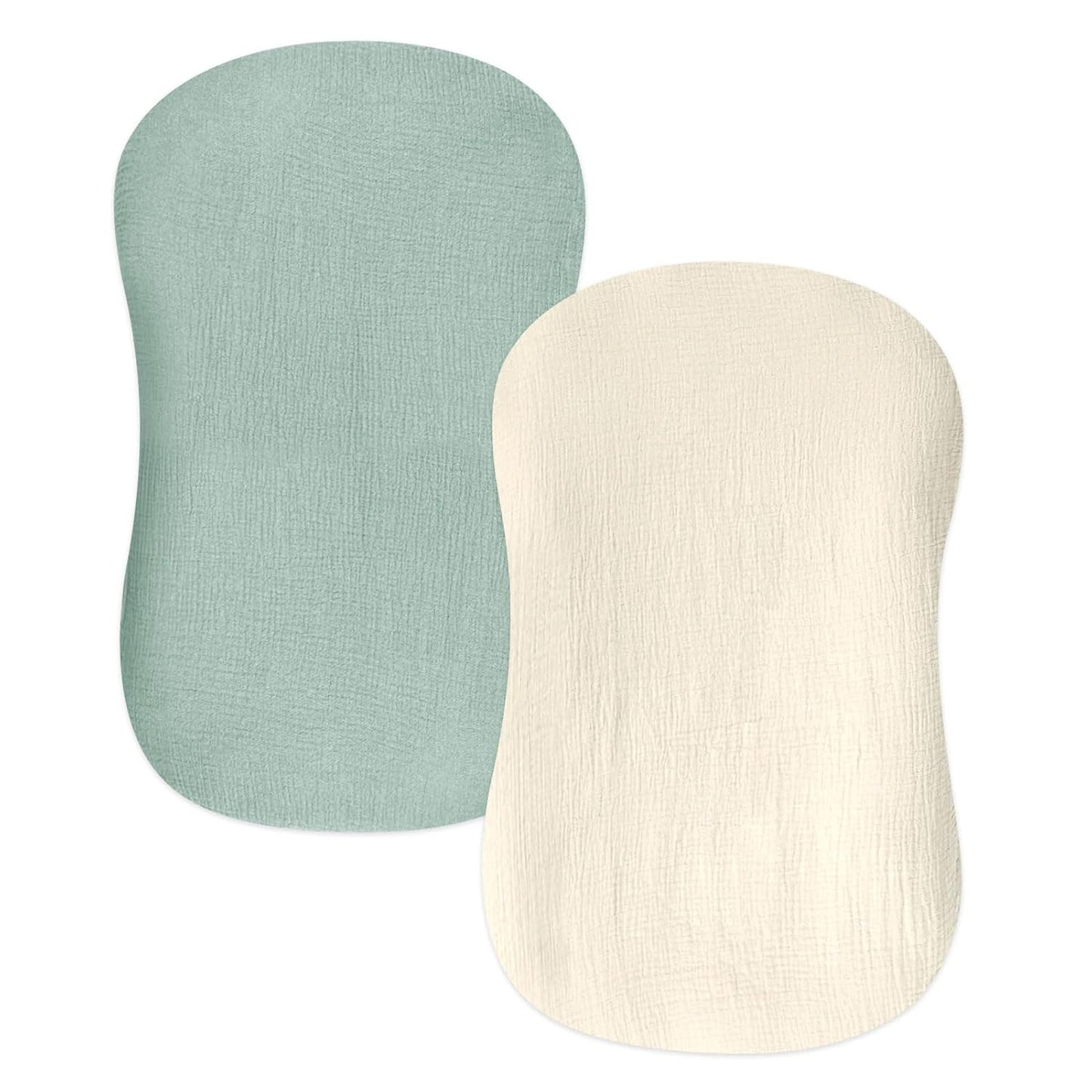 Soft & Breathable Muslin Lounger Covers - 2 Pack