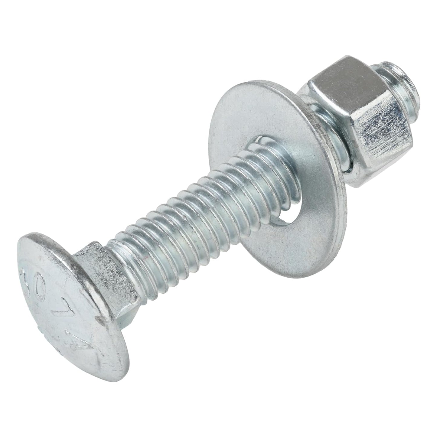 3/8 x 2 Zinc Carriage Bolt Kit for Heavy Duty Applications