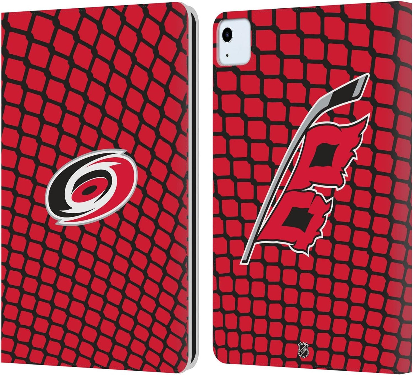 NHL Carolina Hurricanes Leather Wallet Case for iPad Air 11