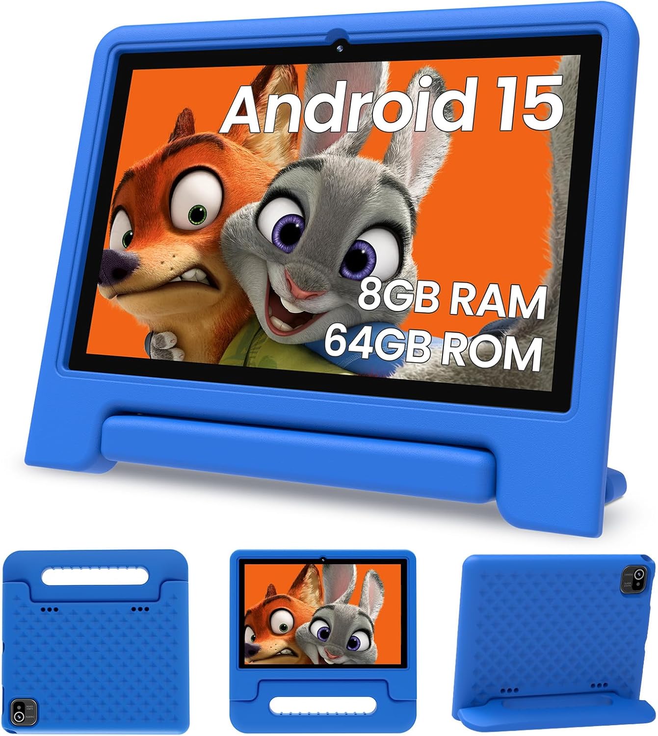 2025 Android 15 Kids Tablet with 10 Inch HD Display and More
