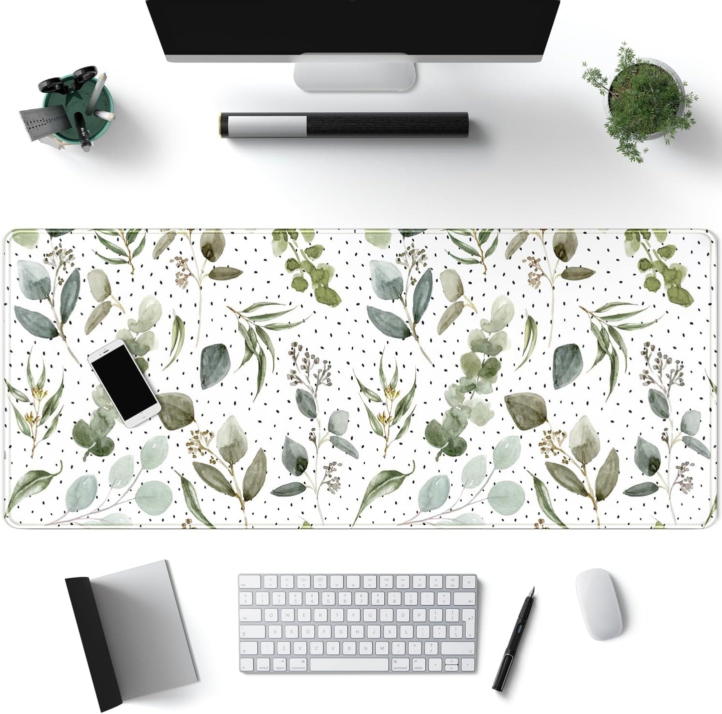 Stylish Boho Mouse Pad for Women - Non-Slip, Aesthetical Desk Mat