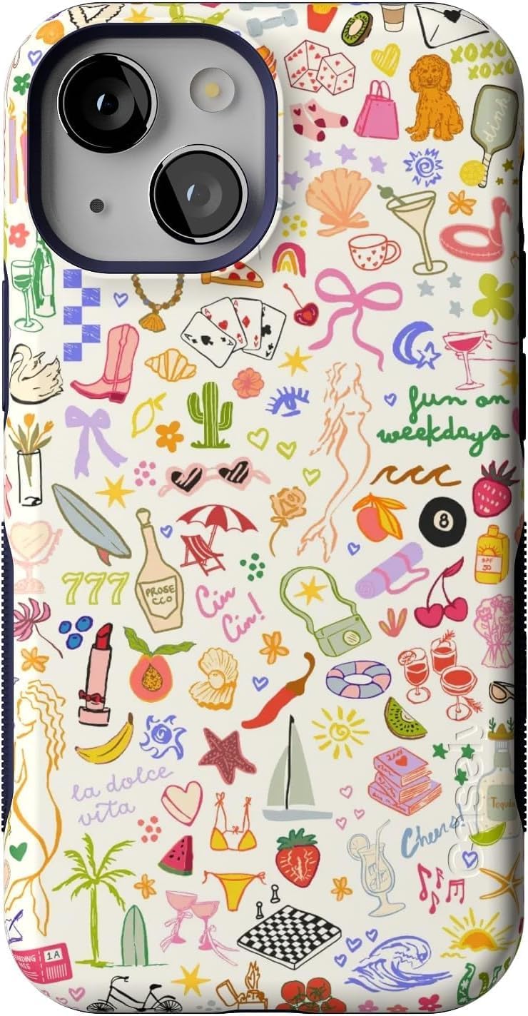 Casely iPhone 13 Mini Case - Bold Protection with Fun Design