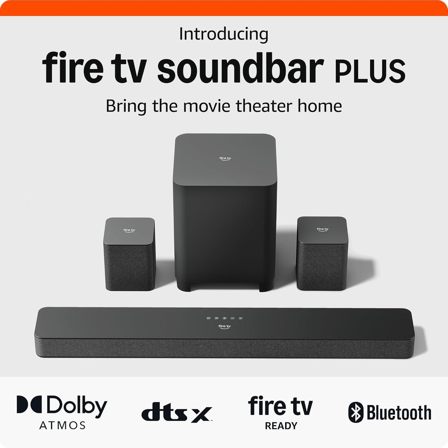 Immersive Fire TV Soundbar 5.1 with Dolby Atmos
