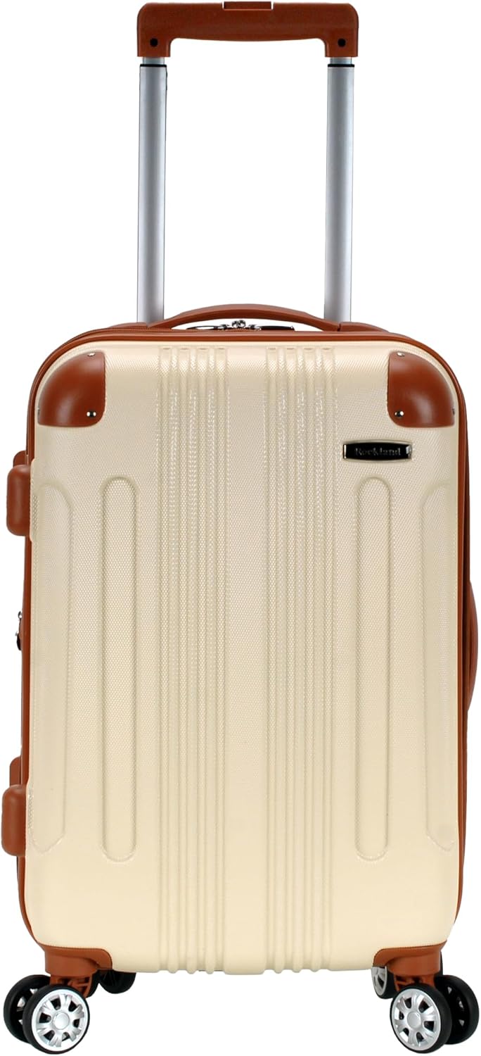 Rockland London Hardside Expandable Luggage with Spinner Wheels