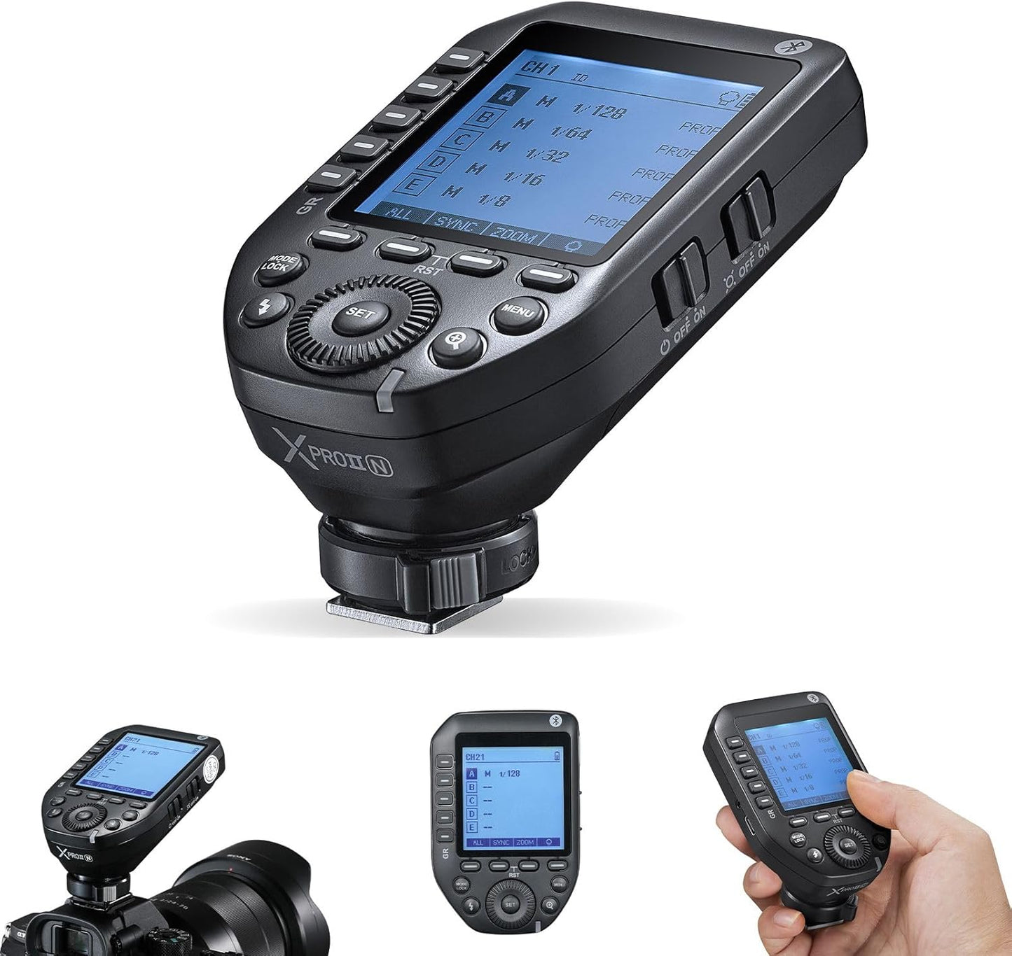Godox XProII-N TTL Wireless Flash Trigger for Nikon Cameras