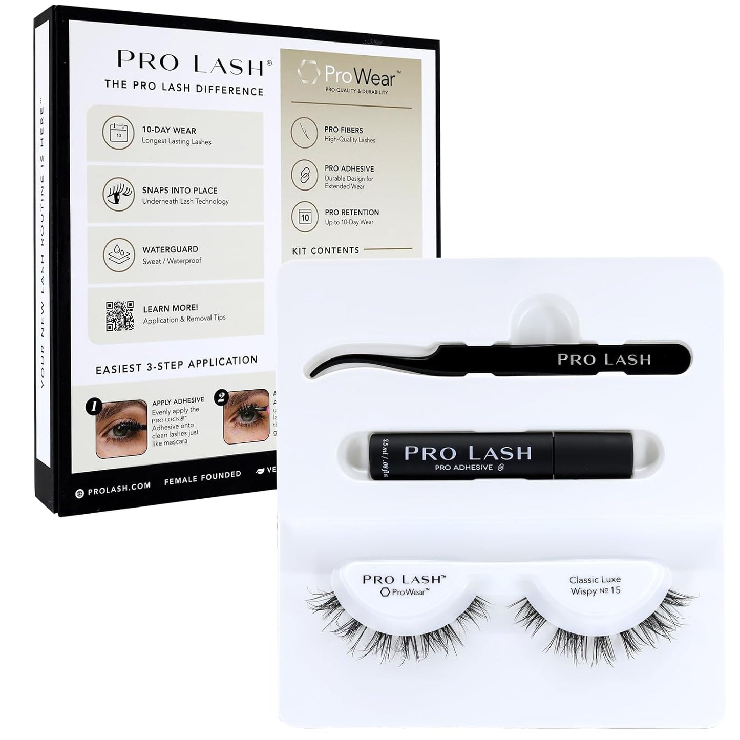 Pro Lash ProWear Mini Lash Clusters Kit for Effortless Beauty