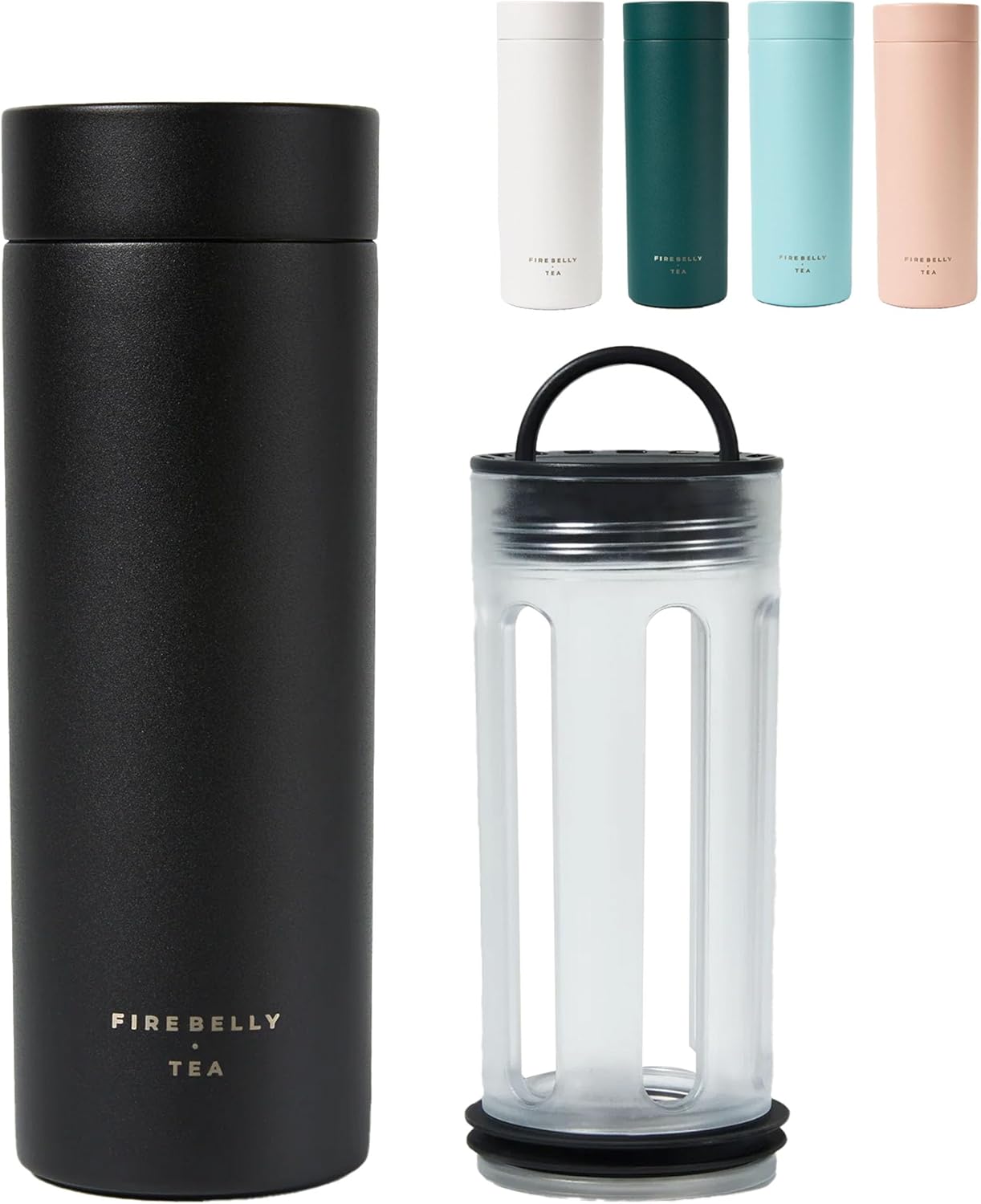 Firebelly Tea Travel Infuser Mug for Loose Leaf Tea & Coffee