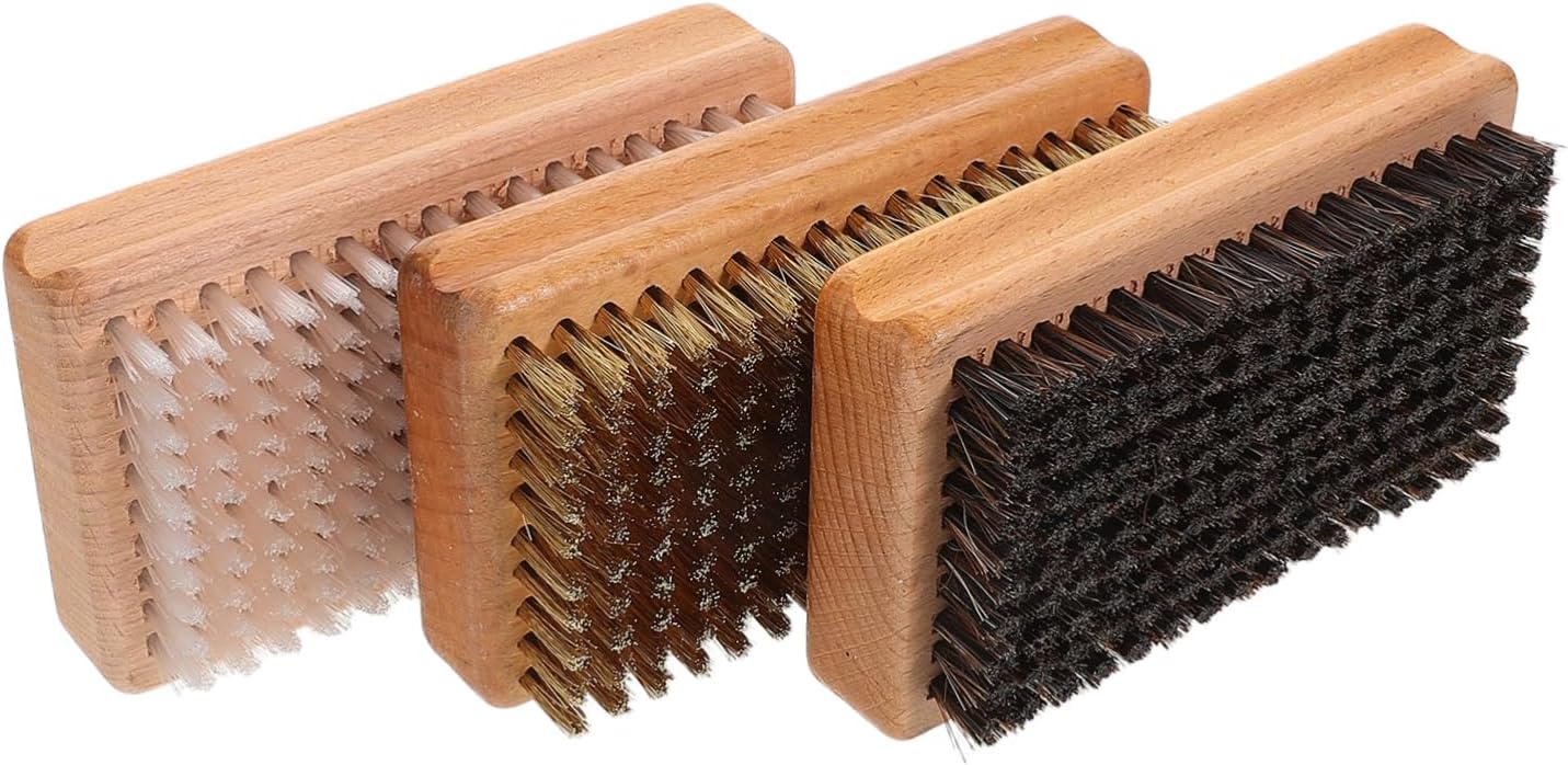 Snowboard Care Kit | TOYANDONA Horse Hair Brush Trio
