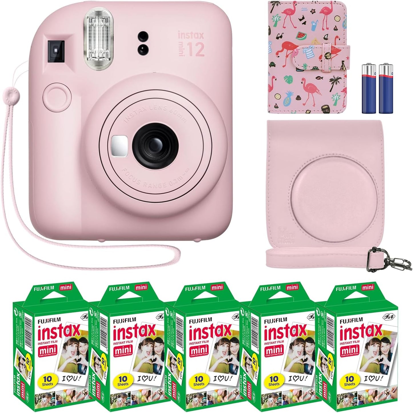 Fujifilm Instax Mini 12 Instant Camera Bundle with Accessories