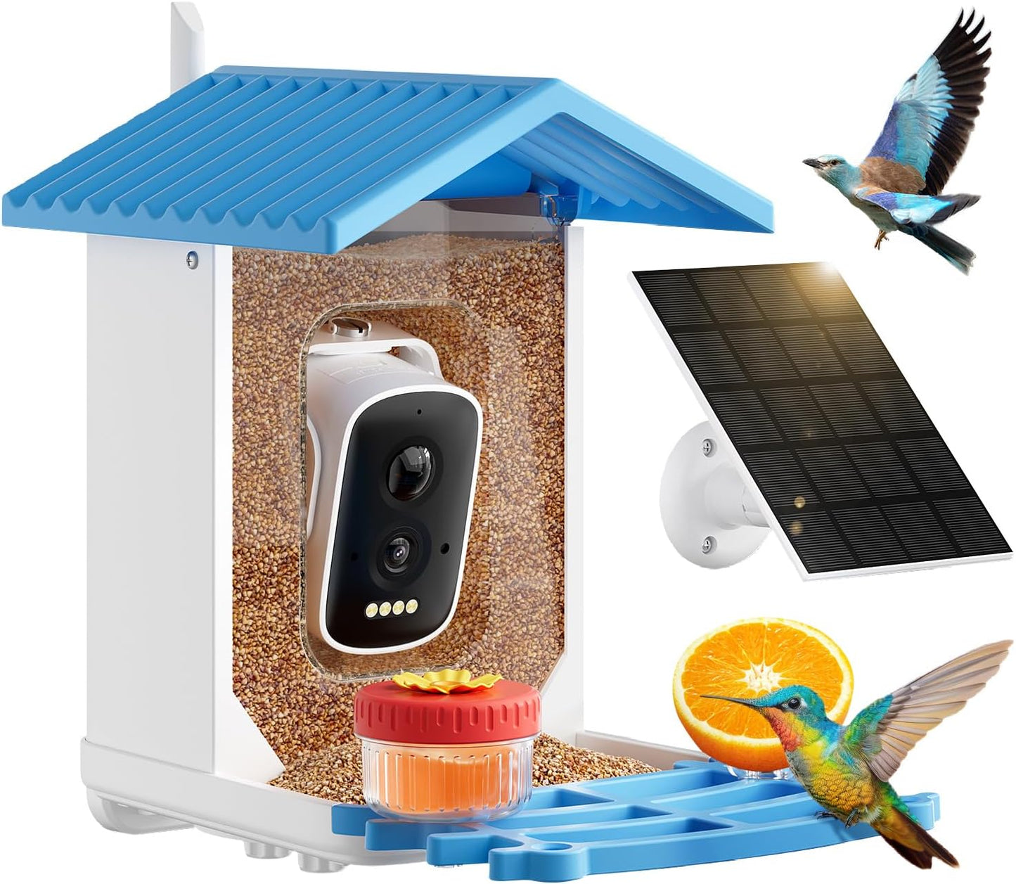 Smart Bird Feeder with Camera for Bird Watching Enthusiasts