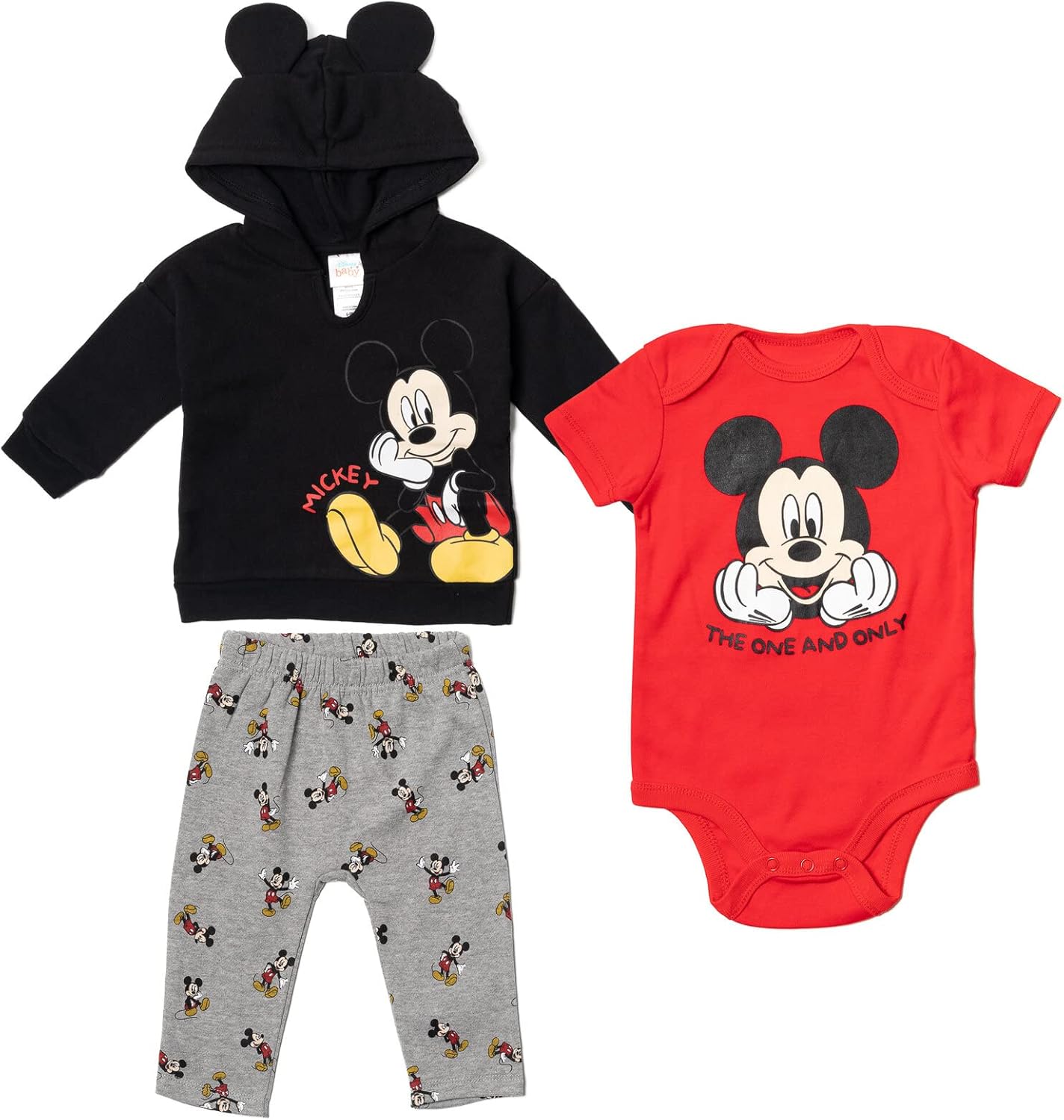 Disney Classics Winnie the Pooh Baby Hoodie Bodysuit Set